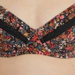 SOUTIEN-GORGE EMBOITANT GROSSESSE NOIR/BLEU -Rougegorge Boutique 11031701 Z