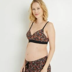 SOUTIEN-GORGE ALLAITEMENT NOIR/BLEU