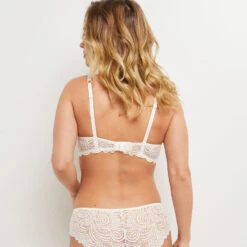 SOUTIEN-GORGE EMBOITANT ECRU -Rougegorge Boutique 11145900 D