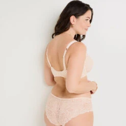 SOUTIEN-GORGE GRANDS BONNETS POUDRE -Rougegorge Boutique 11186003 D