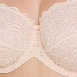 SOUTIEN-GORGE GRANDS BONNETS POUDRE -Rougegorge Boutique 11186003 Z