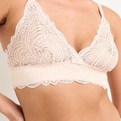SOUTIEN-GORGE SANS ARMATURES POUDRE -Rougegorge Boutique 11186800 Z