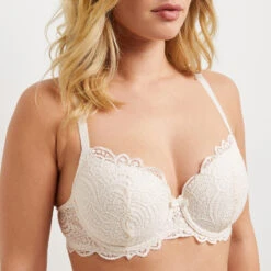 SOUTIEN-GORGE AMPLI EMBOITANT ECRU -Rougegorge Boutique 11187000 Z