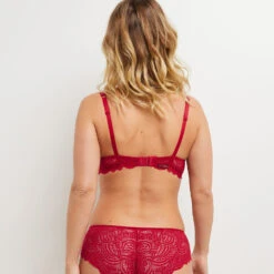 SOUTIEN-GORGE AMPLI EMBOITANT ROUGE -Rougegorge Boutique 11187004 D