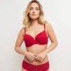 SOUTIEN-GORGE AMPLI EMBOITANT ROUGE 1 SOUTIEN-GORGE AMPLI EMBOITANT ROUGE -Rougegorge Boutique 11187004 F