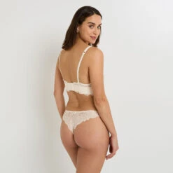 TANGA DENTELLE ECRU -Rougegorge Boutique 11194200 Z