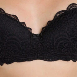 SOUTIEN-GORGE POST OPERATOIRE NOIR -Rougegorge Boutique 11253901 Z