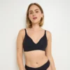 SOUTIEN-GORGE SANS ARMATURES MICROFIBRE NOIR 2 SOUTIEN-GORGE SANS ARMATURES MICROFIBRE NOIR -Rougegorge Boutique 11257701 F