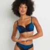 SOUTIEN-GORGE AMPLI EMBOITANT BLEU -Rougegorge Boutique 11286105 F
