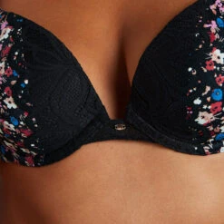 SOUTIEN-GORGE PUSH UP NOIR/ROSE -Rougegorge Boutique 11286202 Z