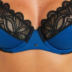 SOUTIEN-GORGE EMBOITANT BLEU -Rougegorge Boutique 11286305 Z