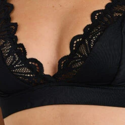 SOUTIEN-GORGE SANS ARMATURES NOIR -Rougegorge Boutique 11286502 Z
