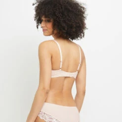 SOUTIEN-GORGE SANS ARMATURES POUDRE -Rougegorge Boutique 11286507 D