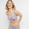 SOUTIEN-GORGE EMBOITANT LILAS