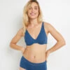 Alba™ SOUTIEN-GORGE FOULARD BLEU -Rougegorge Boutique 11295005 F