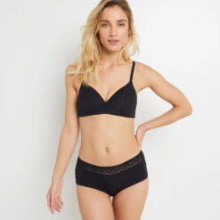 Alba™ SHORTY NOIR 4 Alba™ SHORTY NOIR -Rougegorge Boutique 11295201 D