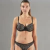 SOUTIEN-GORGE BALCONNET NOIR/ARGENT
