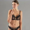 SOUTIEN-GORGE EMBOITANT NOIR -Rougegorge Boutique 11297200 F