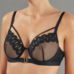 SOUTIEN-GORGE EMBOITANT NOIR 4 SOUTIEN-GORGE EMBOITANT NOIR -Rougegorge Boutique 11297200 Z