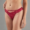 TANGA DENTELLE BORDEAUX -Rougegorge Boutique 11300200 F