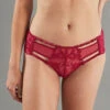 SHORTY DENTELLE BORDEAUX -Rougegorge Boutique 11300400 F