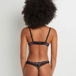 SOUTIEN-GORGE AMPLIFORME NOIR/ROSE -Rougegorge Boutique 11302300 D