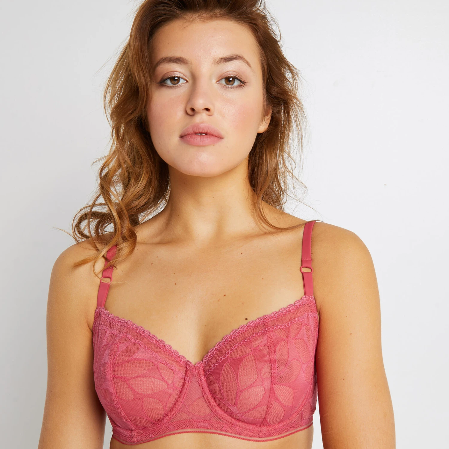 SOUTIEN-GORGE CORBEILLE ROSE SOUTIEN-GORGE CORBEILLE ROSE -Rougegorge Boutique 11303700 M