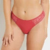 TANGA DENTELLE ROSE 1 TANGA DENTELLE ROSE -Rougegorge Boutique 11304000 F
