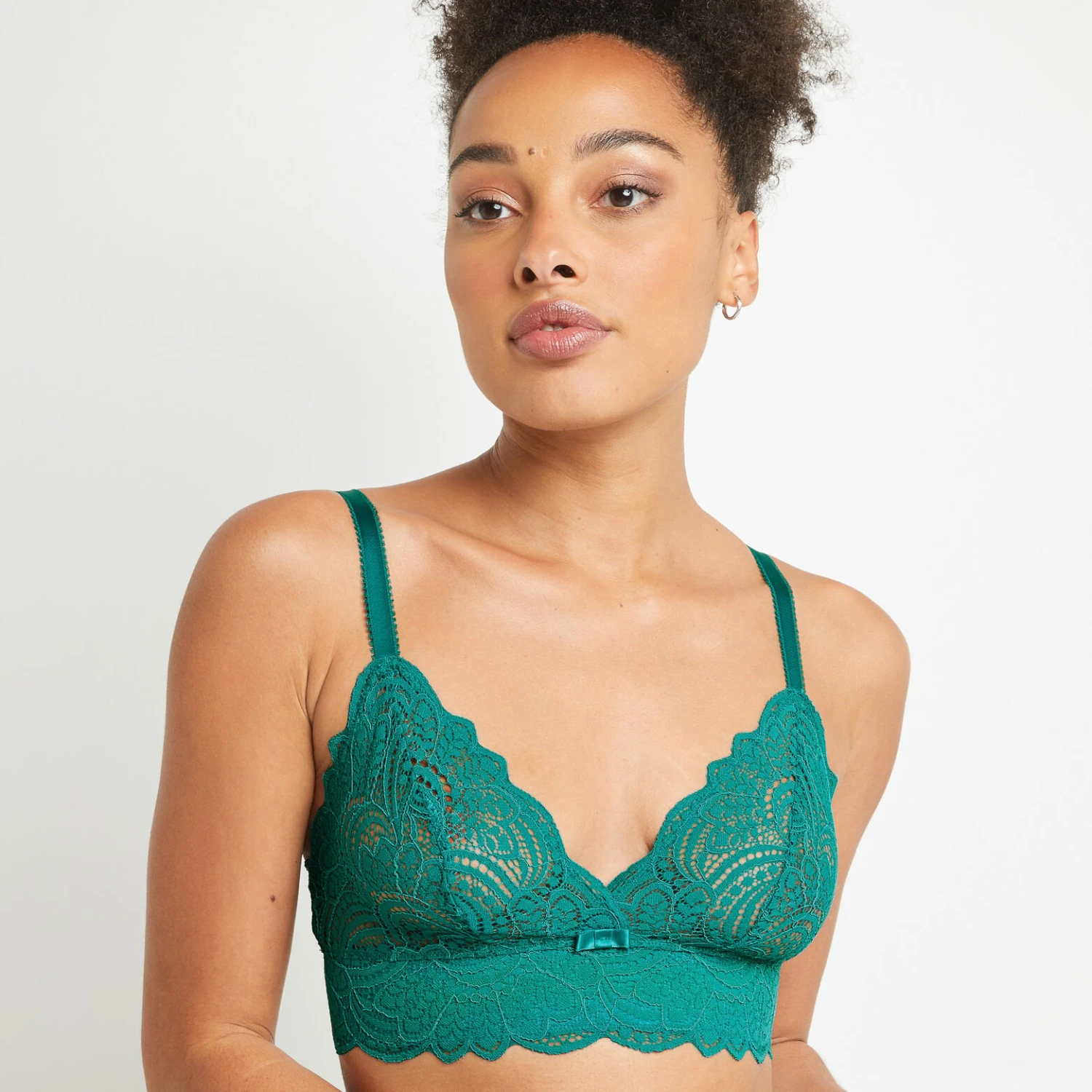 SOUTIEN-GORGE SANS ARMATURES VERT SOUTIEN-GORGE SANS ARMATURES VERT -Rougegorge Boutique 11307000 M