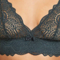 SOUTIEN-GORGE SANS ARMATURES ANTHRACITE -Rougegorge Boutique 11307001 Z