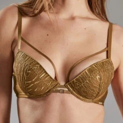 SOUTIEN-GORGE AMPLIFORME BRONZE 4 SOUTIEN-GORGE AMPLIFORME BRONZE -Rougegorge Boutique 11308300 Z