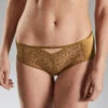 SHORTY TULLE BRODE BRONZE -Rougegorge Boutique 11308500 F