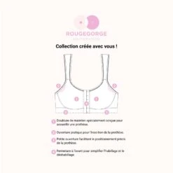 SOUTIEN-GORGE BRASSIERE POST-OP NOIR 4 SOUTIEN-GORGE BRASSIERE POST-OP NOIR -Rougegorge Boutique 11309701 Z