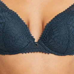 Bianca SOUTIEN-GORGE PUSH UP DENTELLE PETROLE -Rougegorge Boutique 20006300 Z
