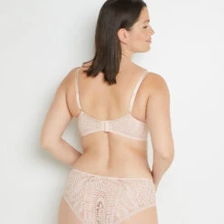 Bianca SOUTIEN-GORGE EMBOITANT DENTELLE POUDRE -Rougegorge Boutique 20007500 D