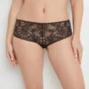 SHORTY DENTELLE MARRON 1 SHORTY DENTELLE MARRON -Rougegorge Boutique 20010700 F