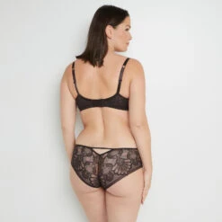 SHORTY DENTELLE MARRON -Rougegorge Boutique 20010700 Z