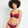 SOUTIEN-GORGE AMPLIFORME EMBOITANT BORDEAUX