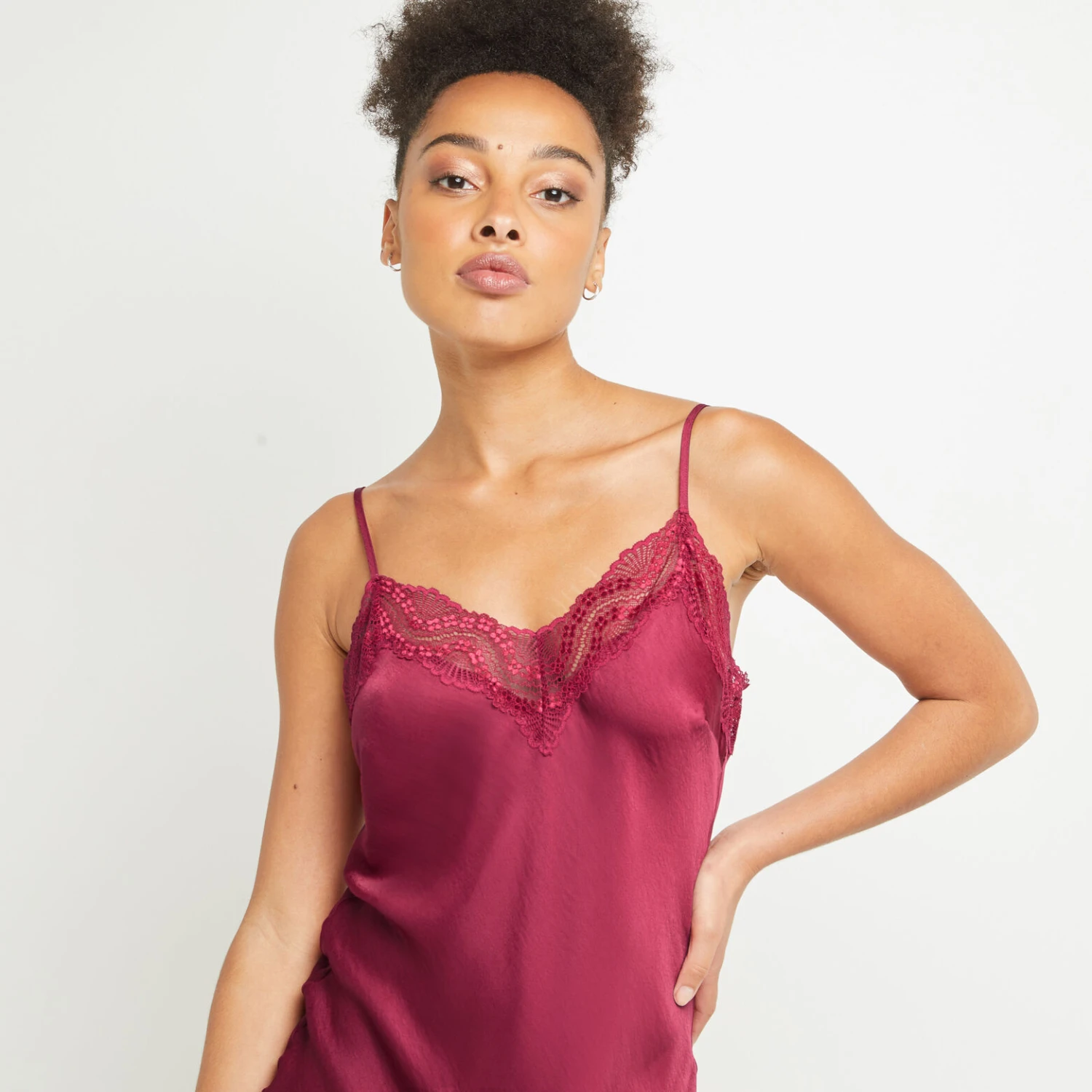 NUISETTE SATIN PRUNE NUISETTE SATIN PRUNE -Rougegorge Boutique 20015100 M