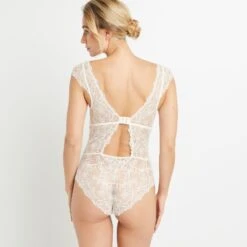 BODY FOULARD DENTELLE BLANC -Rougegorge Boutique 20018400 D