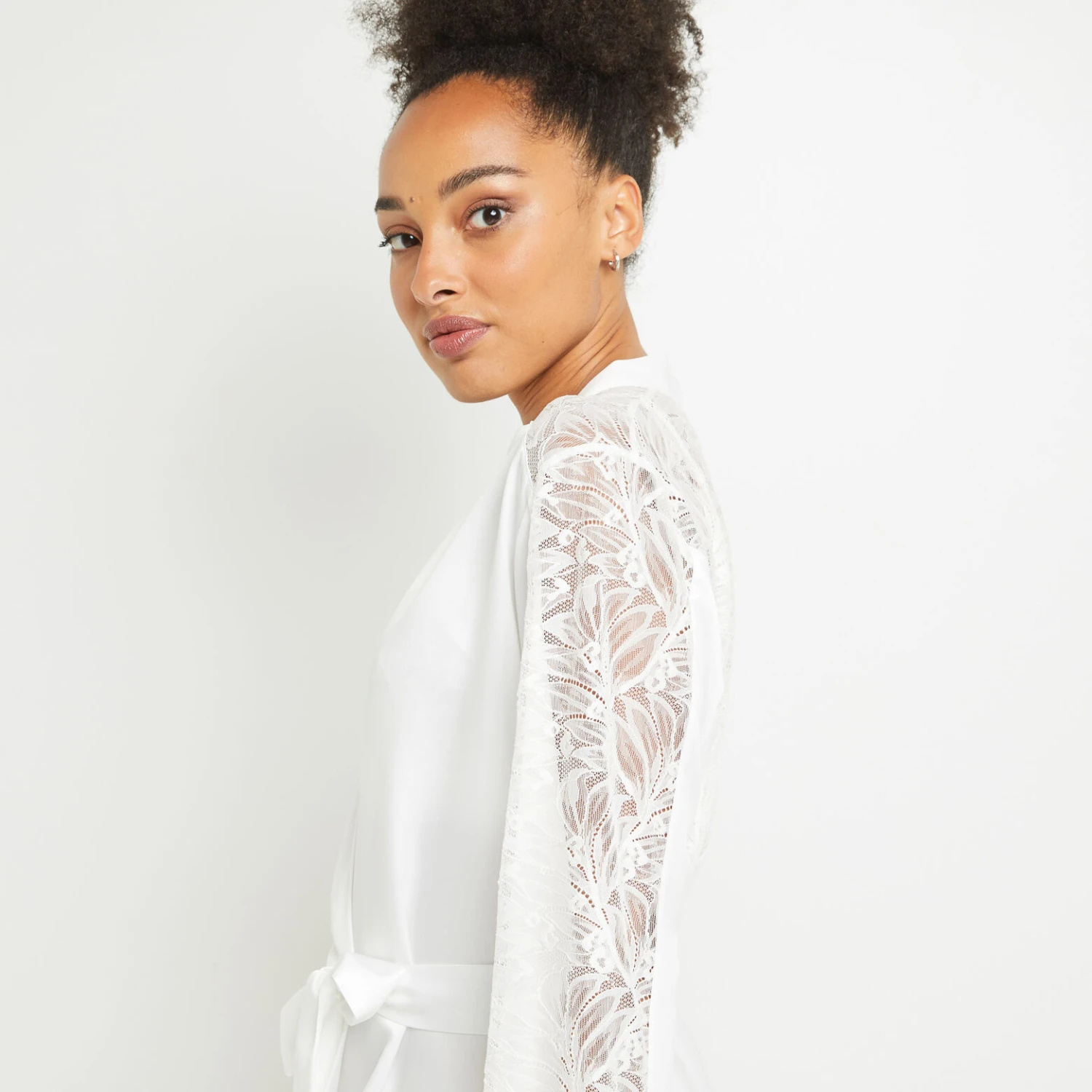 DESHABILLE DENTELLE BLANC DESHABILLE DENTELLE BLANC -Rougegorge Boutique 20019100 M