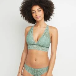 SOUTIEN-GORGE SANS ARMATURES Vert Clair