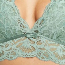 SOUTIEN-GORGE SANS ARMATURES Vert Clair -Rougegorge Boutique 20023300 Z