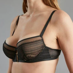 SOUTIEN-GORGE AMPLIFORME NOIR -Rougegorge Boutique 20026500 Z