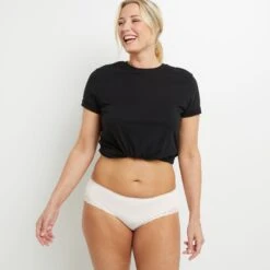 SHORTY VISCOSE ECOVERO ECRU -Rougegorge Boutique 20027200 D