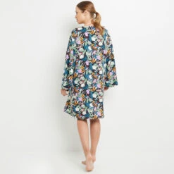 DESHABILLE MULTICO BLEU -Rougegorge Boutique 20031200 D