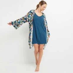 DESHABILLE MULTICO BLEU