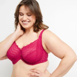 SOUTIEN-GORGE GRANDS BONNETS FUCHSIA 3 SOUTIEN-GORGE GRANDS BONNETS FUCHSIA -Rougegorge Boutique 20031300 M