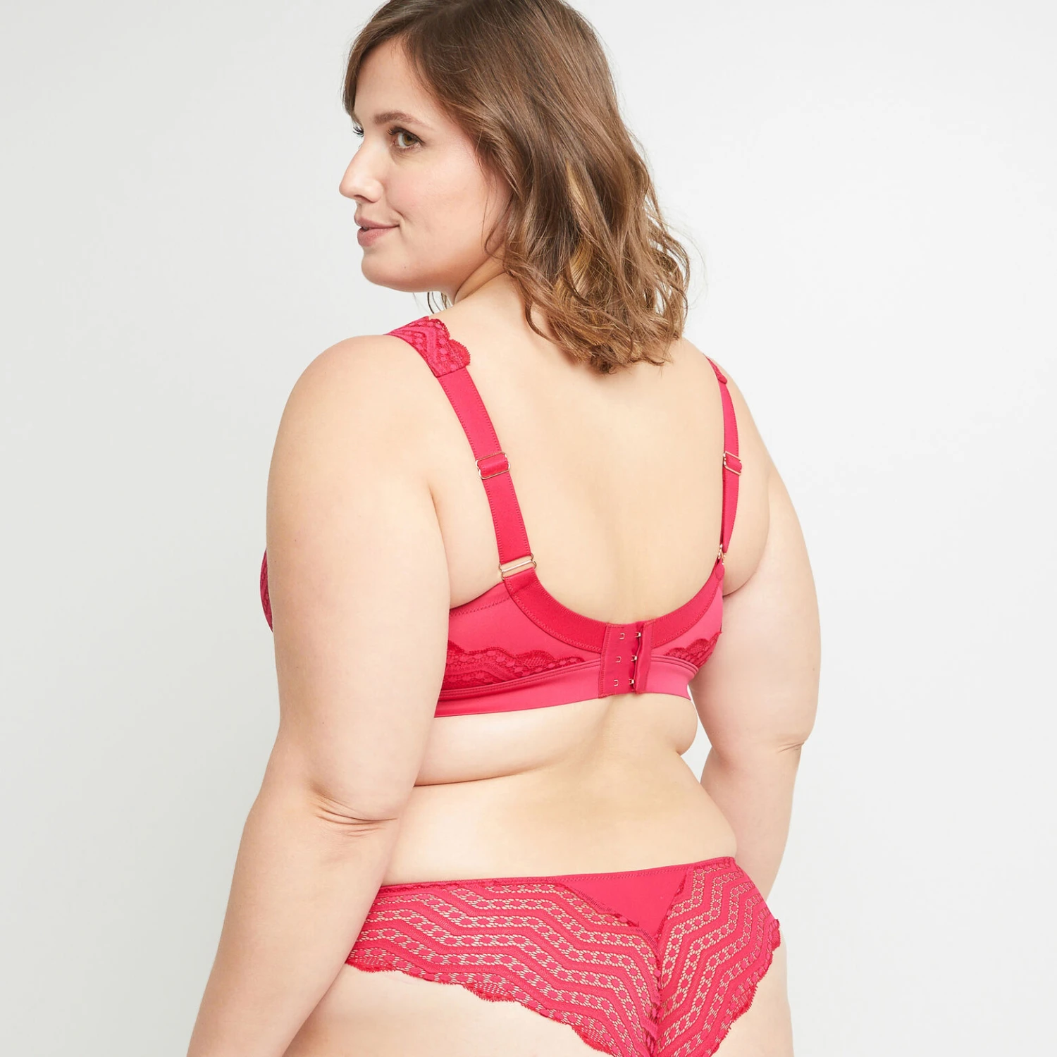 SOUTIEN-GORGE GRANDS BONNETS FUCHSIA SOUTIEN-GORGE GRANDS BONNETS FUCHSIA -Rougegorge Boutique 20031500 D gt