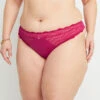 TANGA DENTELLE FUCHSIA 1 TANGA DENTELLE FUCHSIA -Rougegorge Boutique 20031900 F